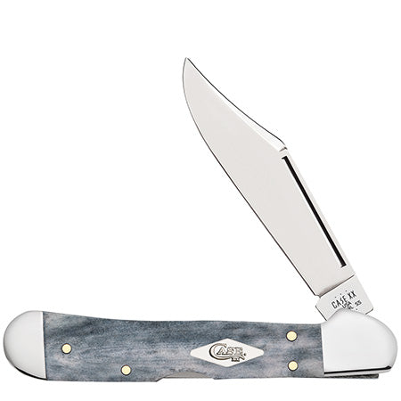 Case Gray Bone Smooth Mini Knife