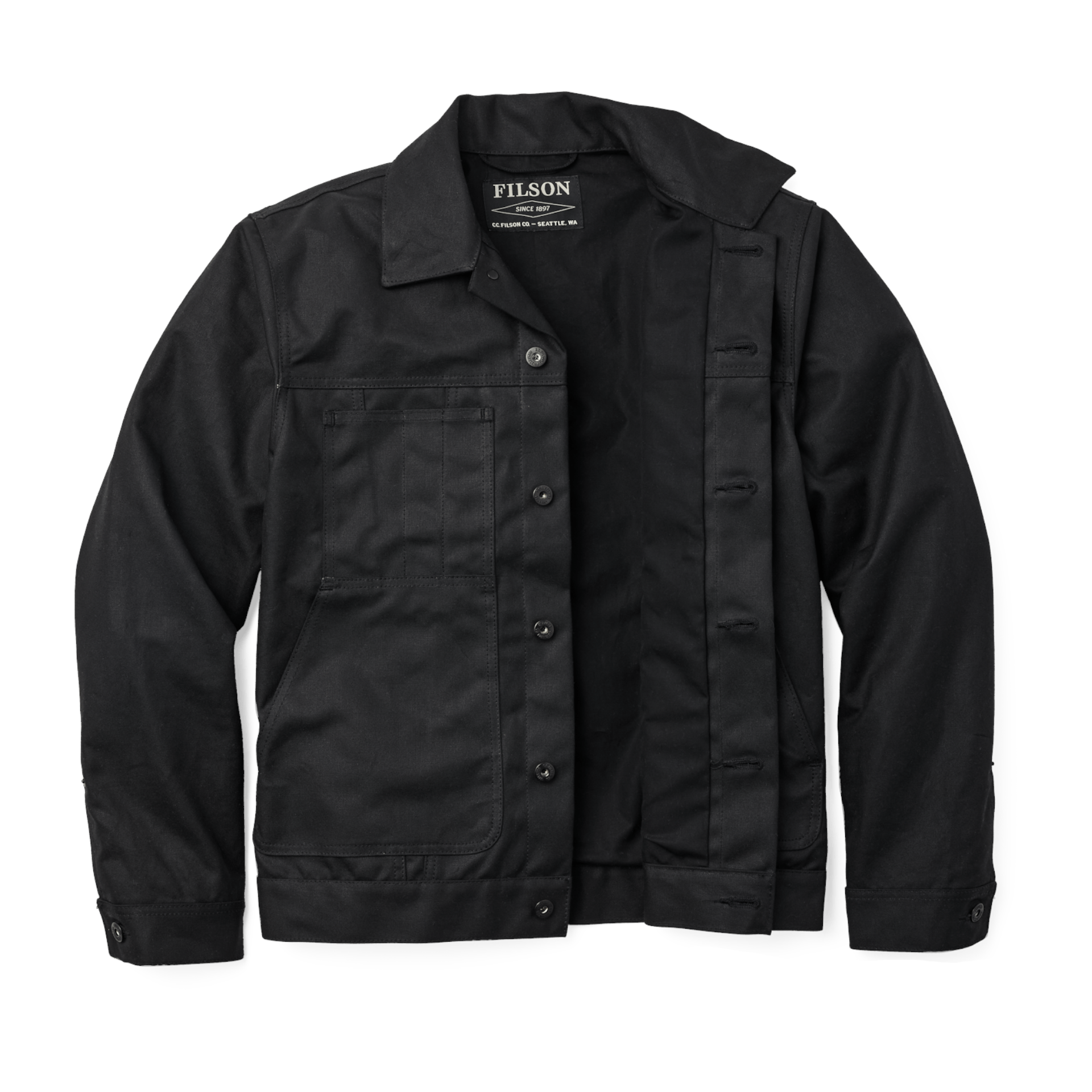 Filson Short Lined Cruiser Black