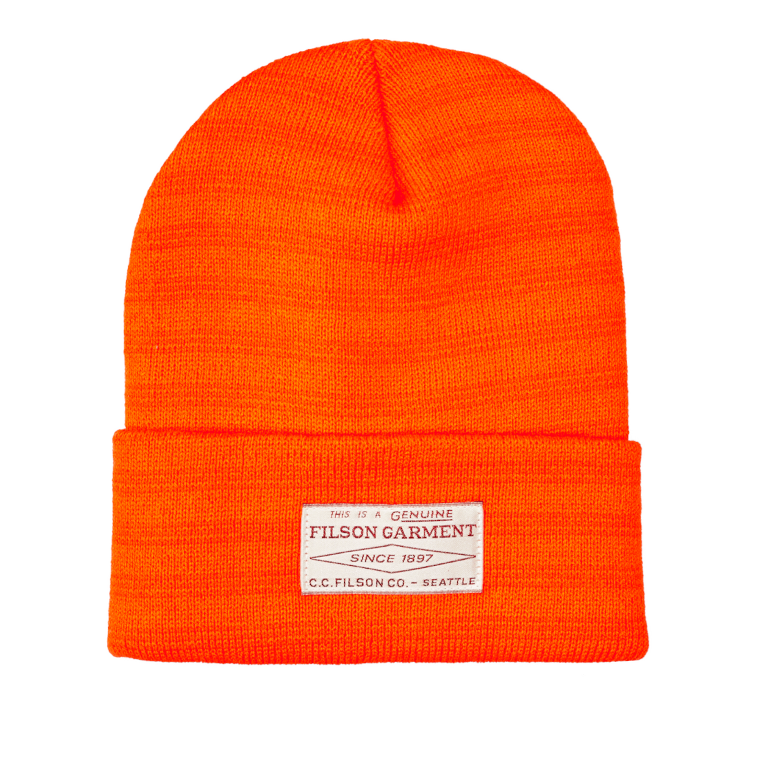 Filson Blaze Orange Beanie