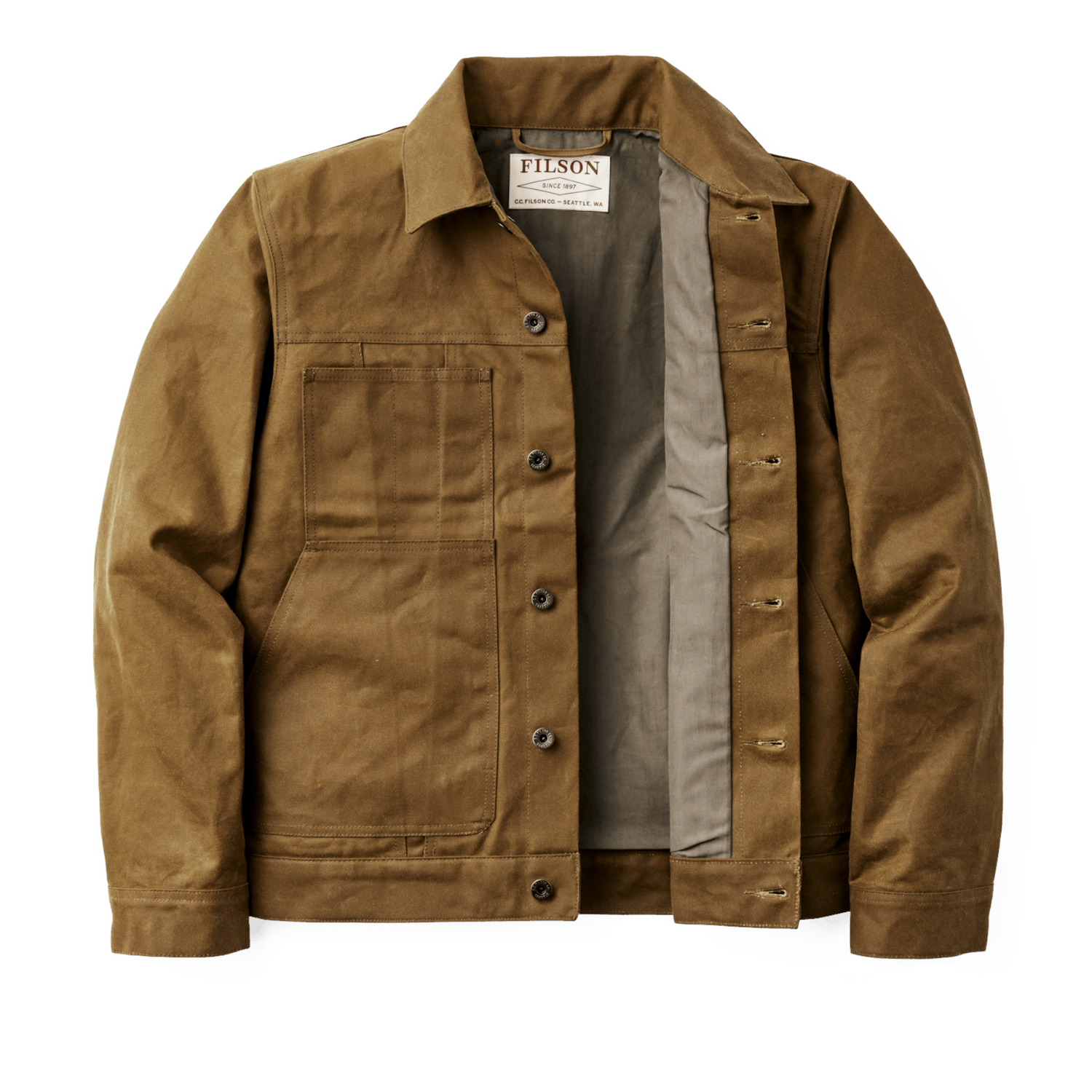 Filson Short Lined Cruiser Tan