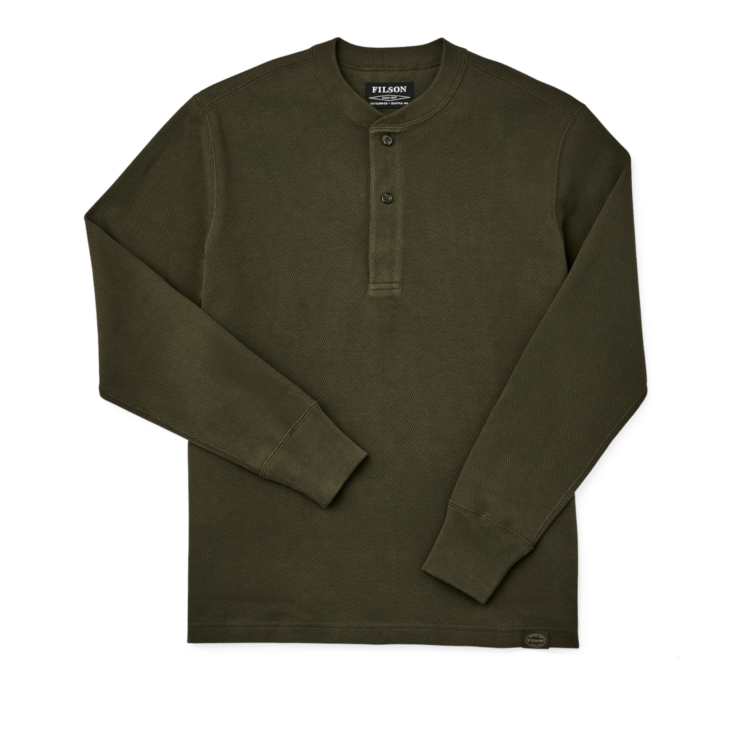 Filson Waffle Knit Henley