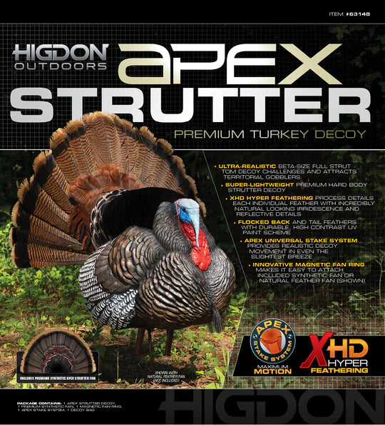 Higdon Outdoors Apex Strutter Premium Turkey Decoy