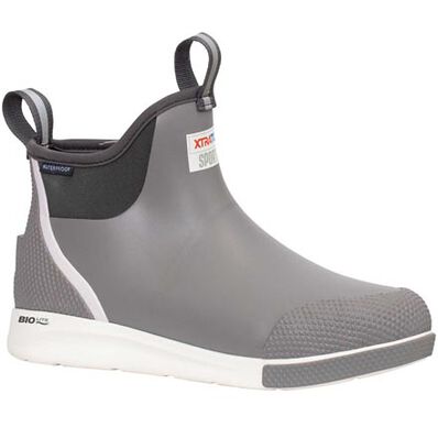 XtraTuf Men's 6in Ankle Deck Sport Boot - Grey