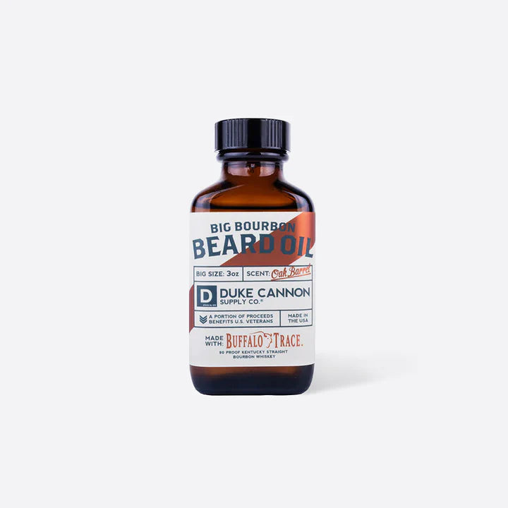 Duke Cannon Buffalo Trace Bourbon Beard Oil