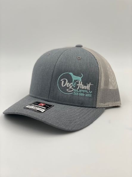 Dog and Hunt Gray w/ Cream Mesh Hat