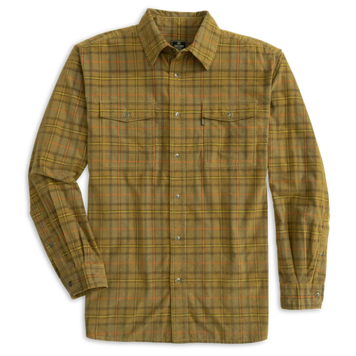 Heybo Darden Corduroy Shirt: Oak Buff