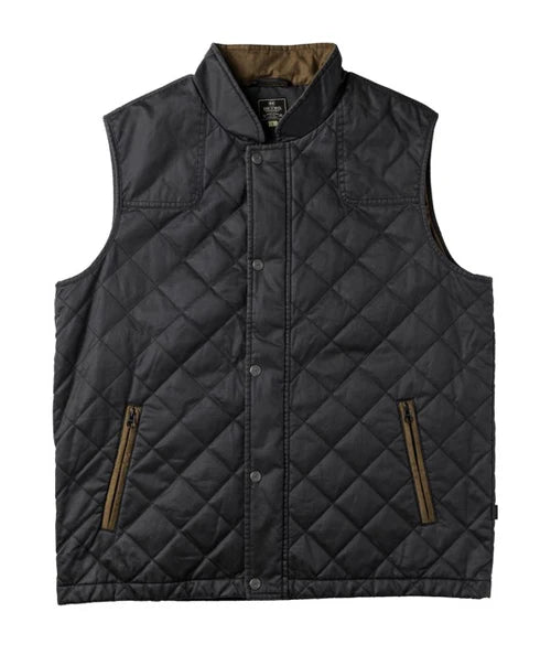 Heybo Warner Quilted Vest: Navy