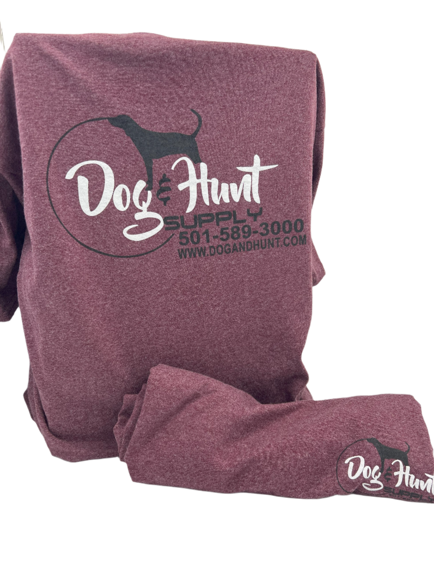 Dog and Hunt Maroon Dog and Hunt T-Shirt