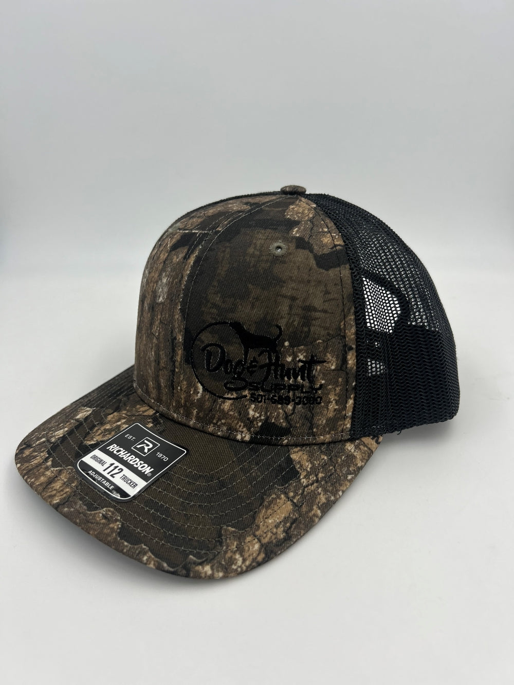 Dog and Hunt Wood Camo/ Black Hat