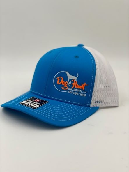 Dog and Hunt Baby Blue w/ White Mesh Hat