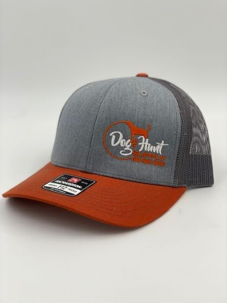 Dog and Hunt Orange w/ Gray Mesh Hat