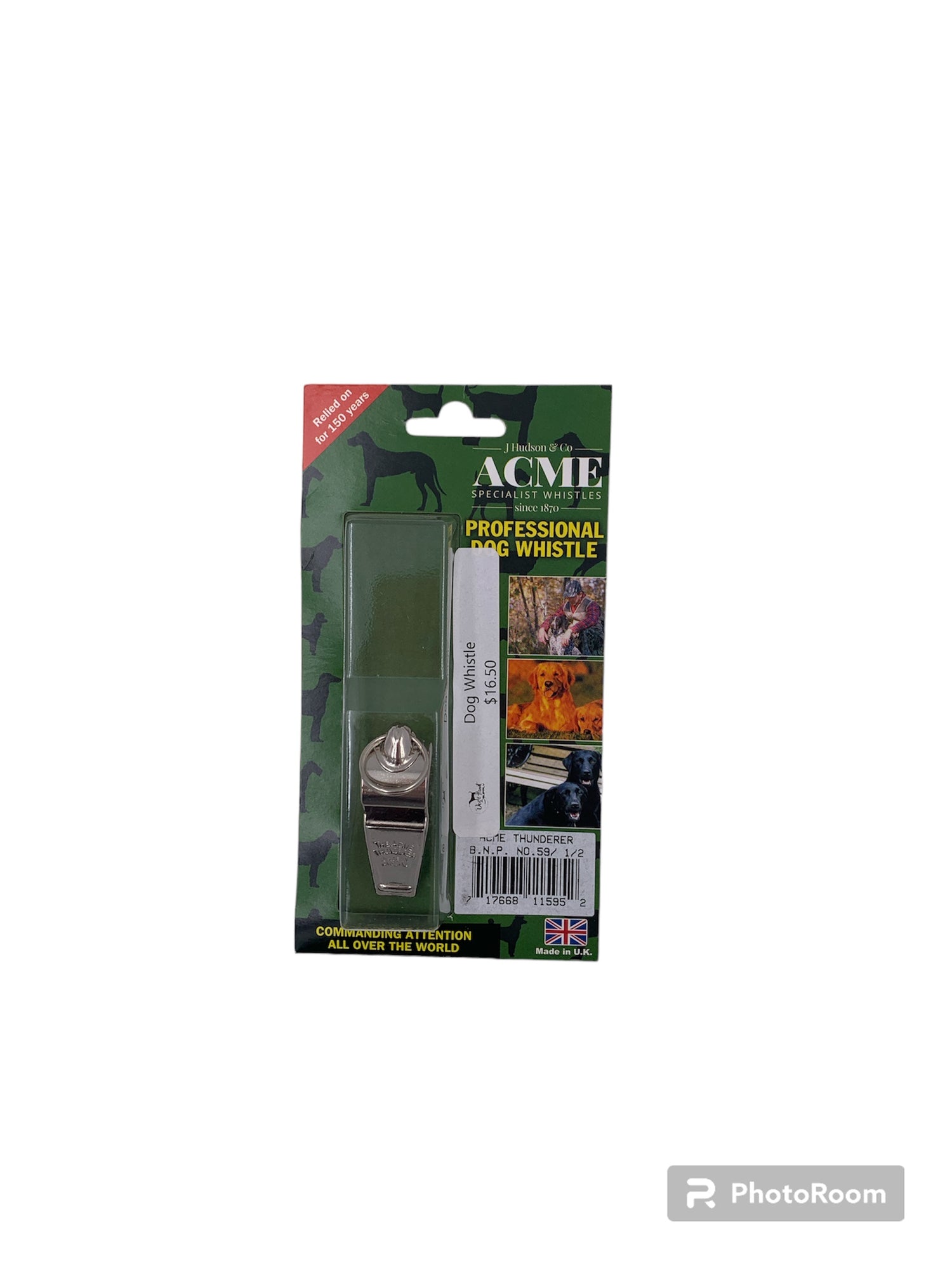 Acme Thunderer Dog Whistle