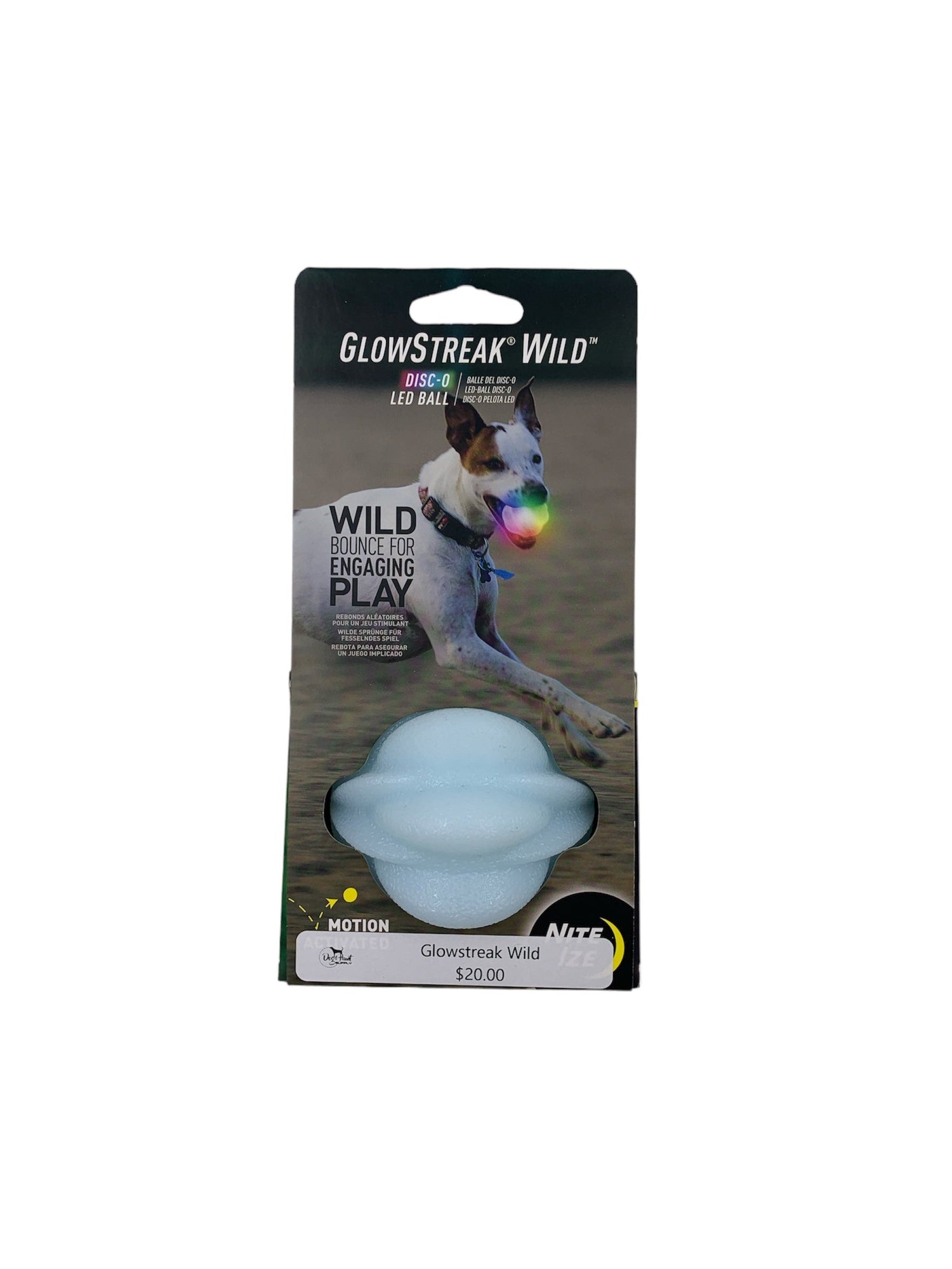 GlowStreak Wild Disc-O LED Ball by Nite Ize