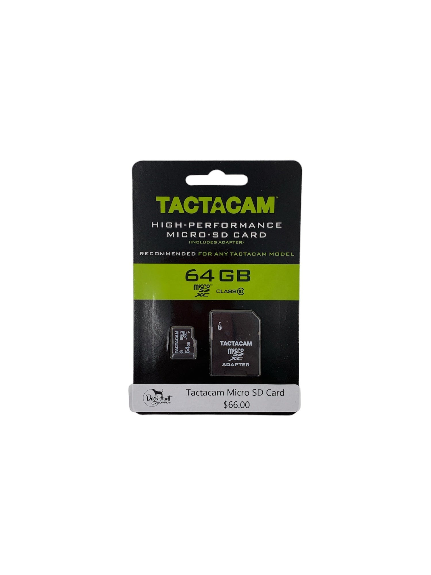 Tactacam 64GB Micro-SD card & Adapter