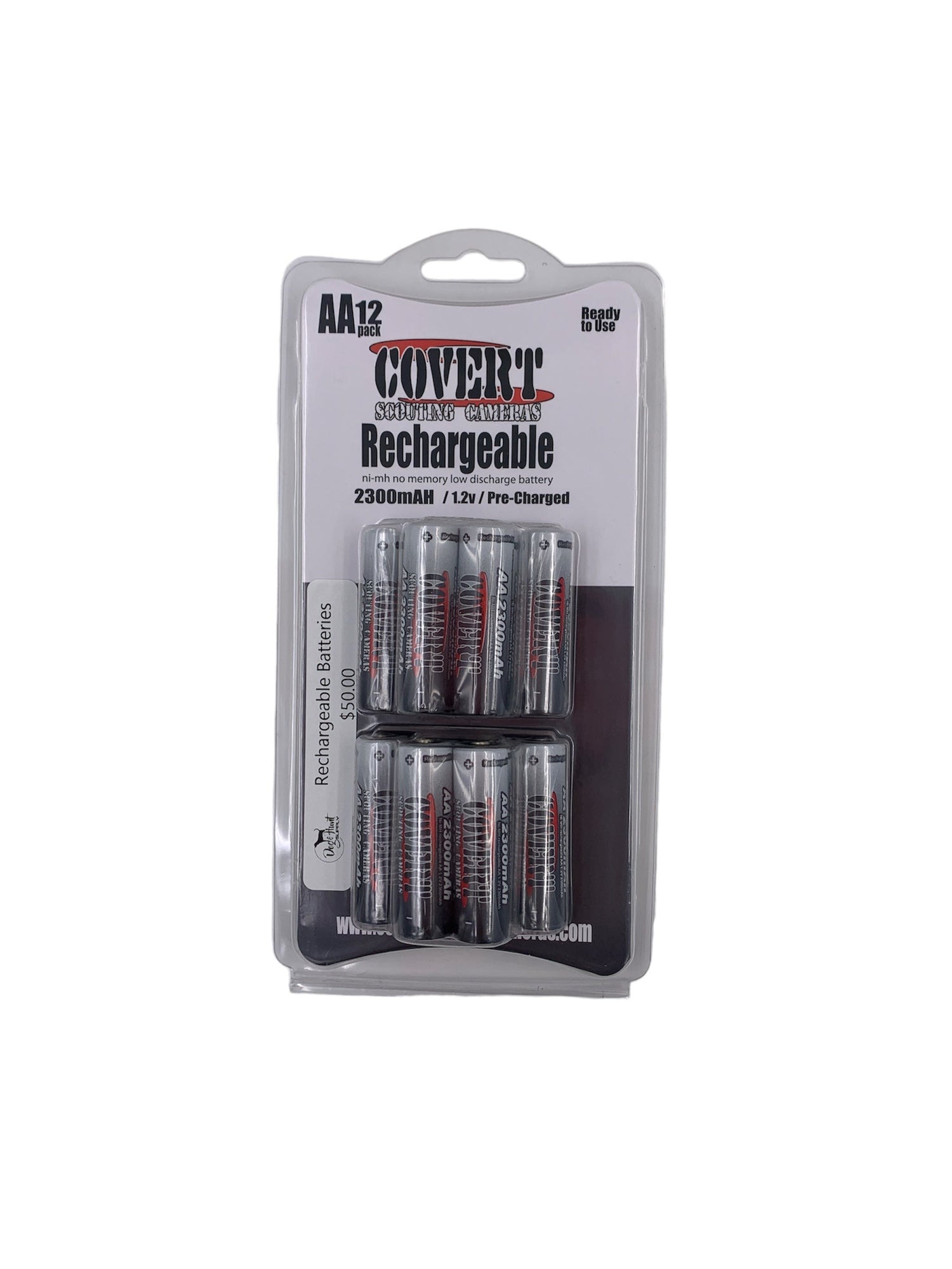 Covert Rechargeable Batteries