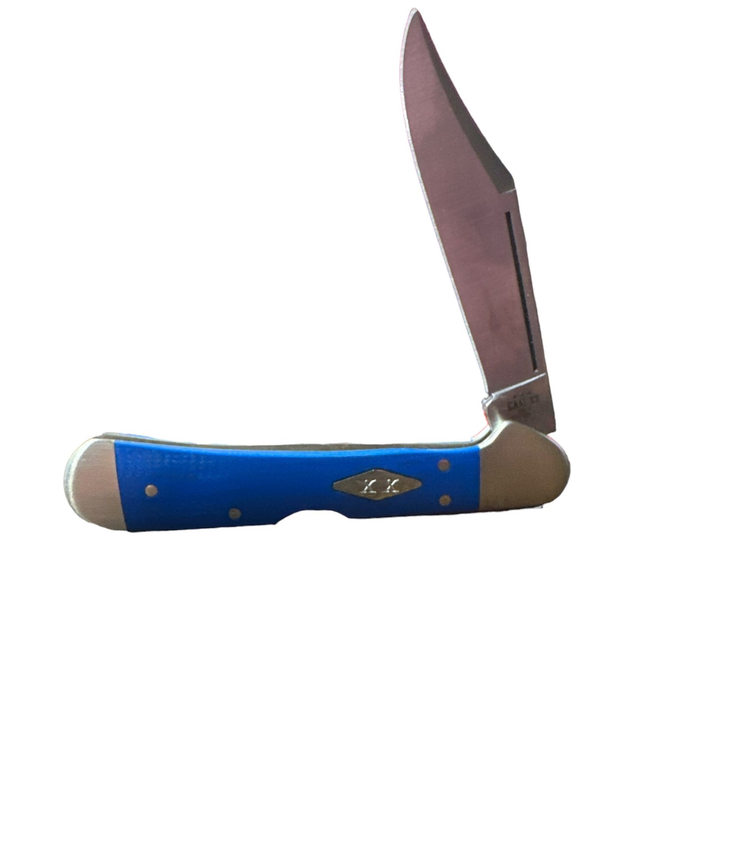 CASE 16754 Blue G-10 Smooth Mini Copperlock