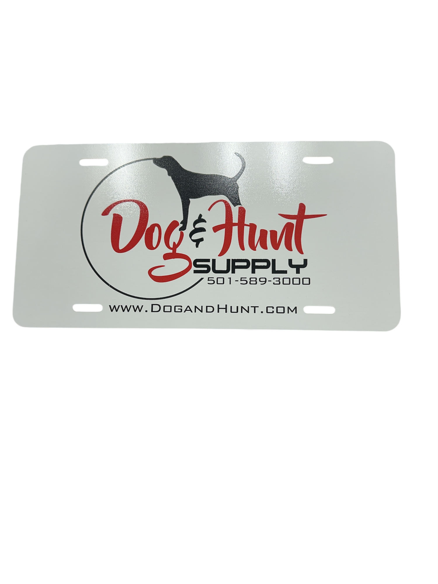 Dog & Hunt License Plate