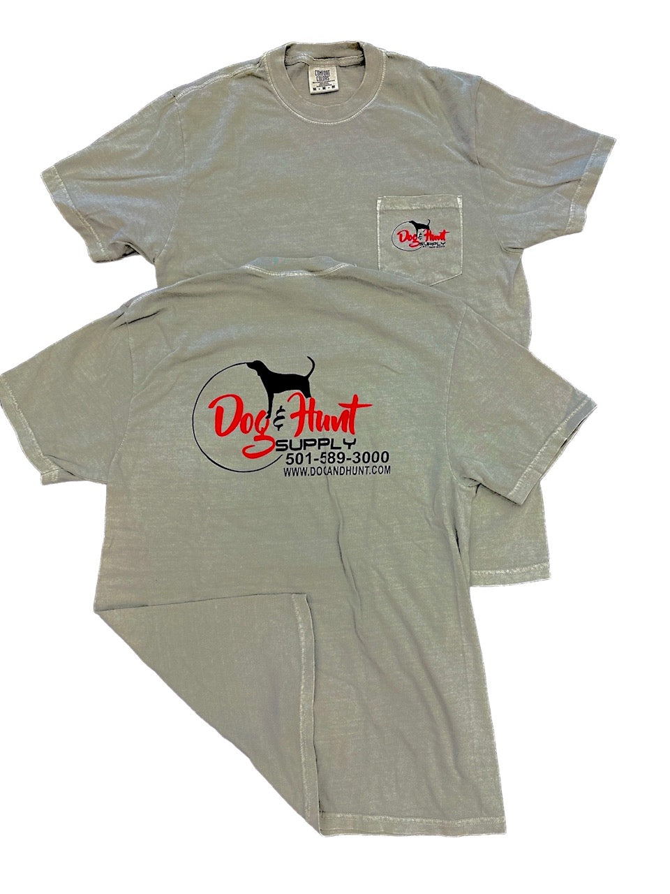 Dog and Hunt Light Earth Tone Green T-Shirt