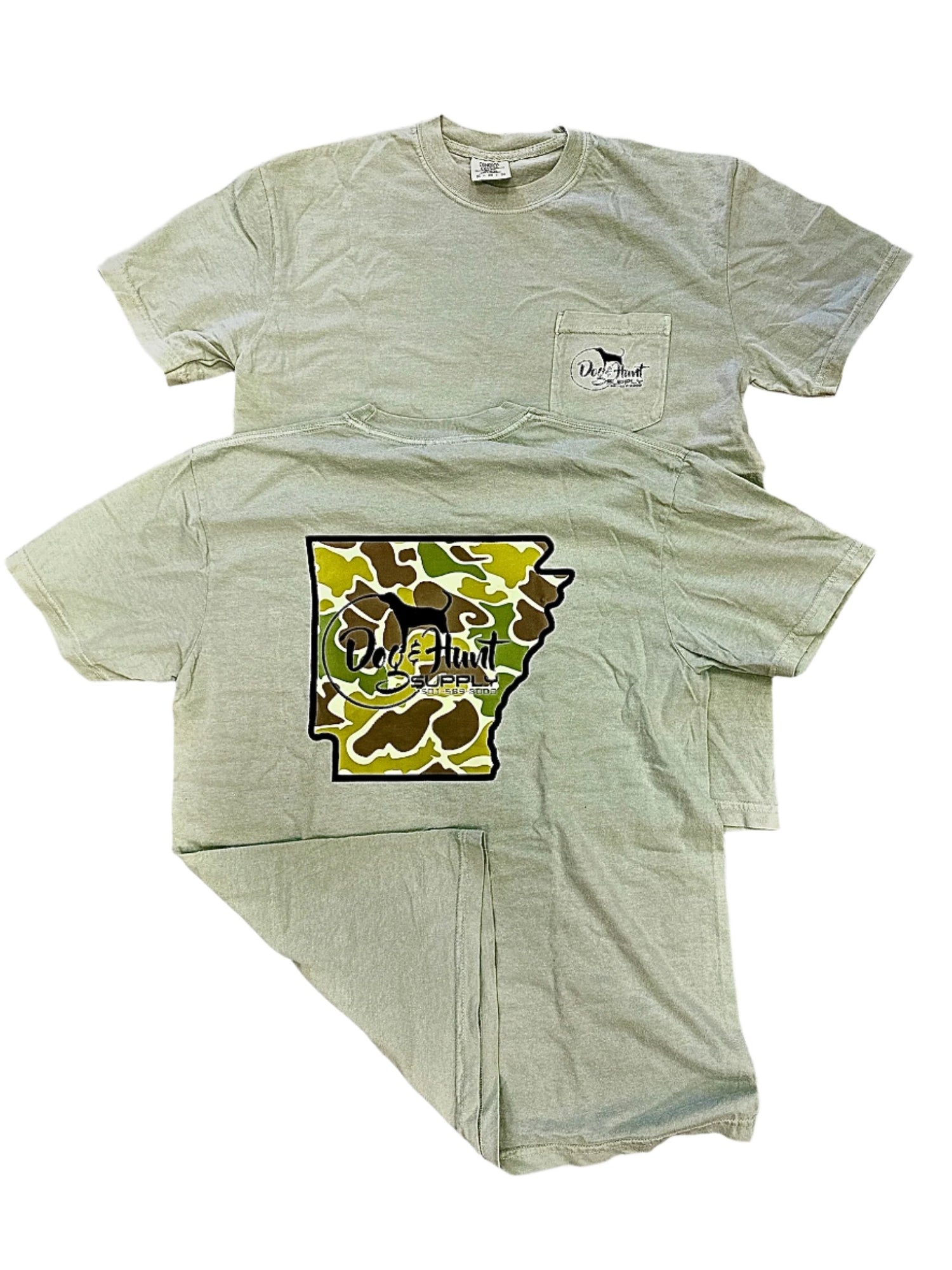 Dog and Hunt Arkansas Camo T-Shirt