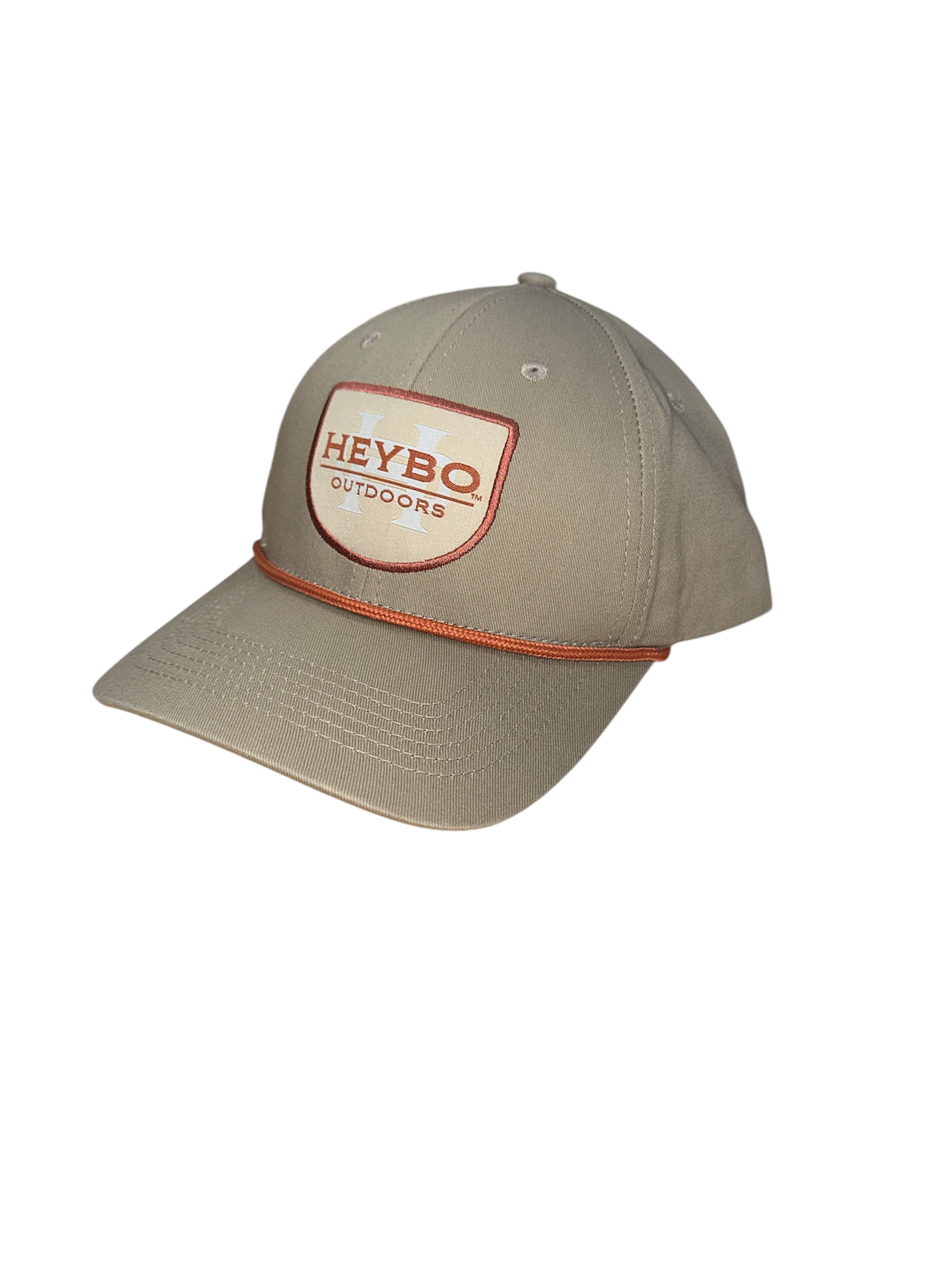 Heybo Logo Patch Khaki Rope Hat