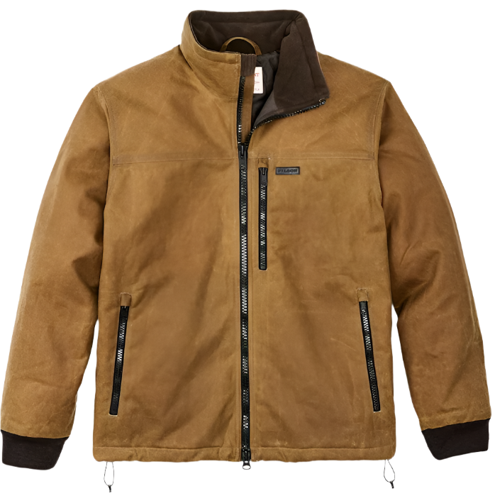 Filson Tin Cloth Primaloft Jacket Dark Tan