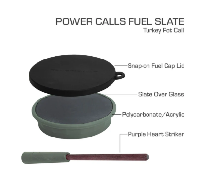 Power Calls Fuel Friction Turkey Call Slate