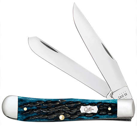 CASE 51850 - Mediterranean Blue Bone Peach Seed Trapper