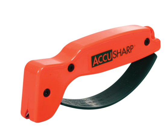 AccuSharp Blaze Orange Knife & Tool Sharpner 014C