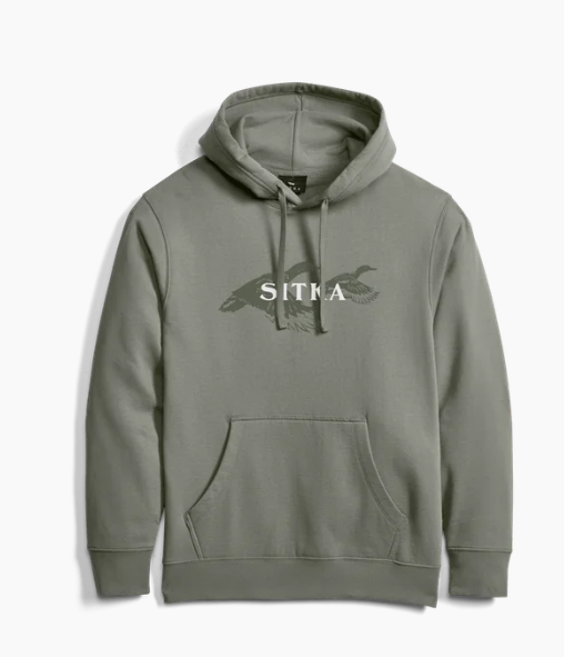 Sitka Rising Teal Pullover Hoodie