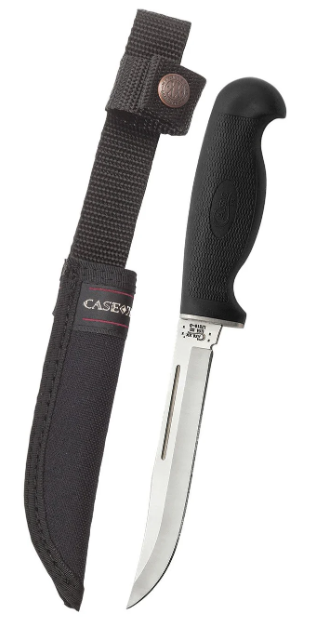 Case 00583 - Lightweight Black Synthetic Hunter w/ Sheath