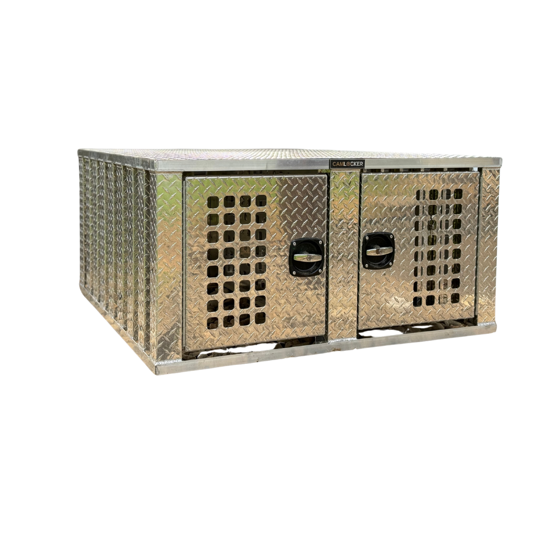 Camlocker 2 Bay 48 x 48 Dog Box