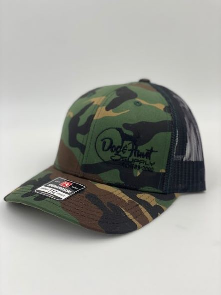 Dog and Hunt Camo 4 w/ Black Mesh Hat