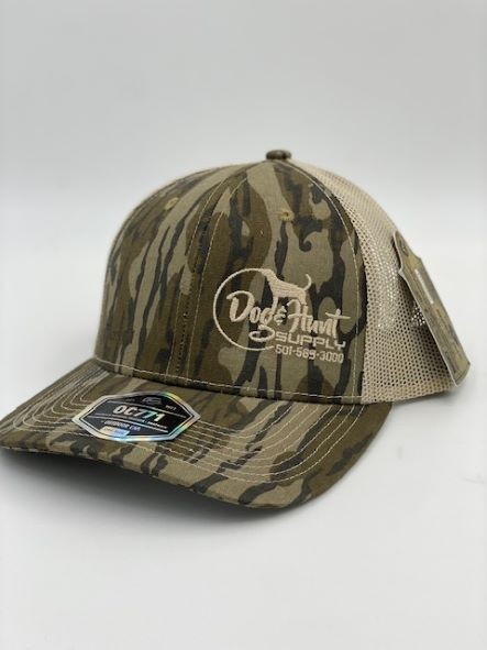 Dog and Hunt Camo w/ Cream Mesh Hat