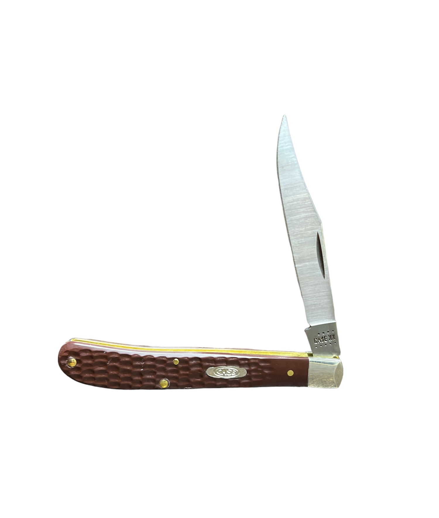 CASE 00135 Brown Synthetic Standard Jig Slimline Trapper