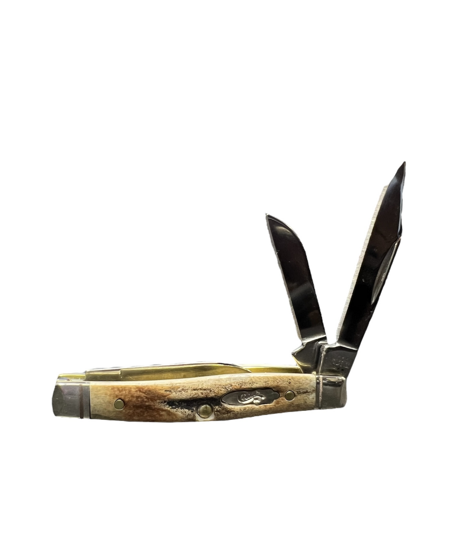 CASE 10759 Genuine Stag Small Stockman Fluted w/tin