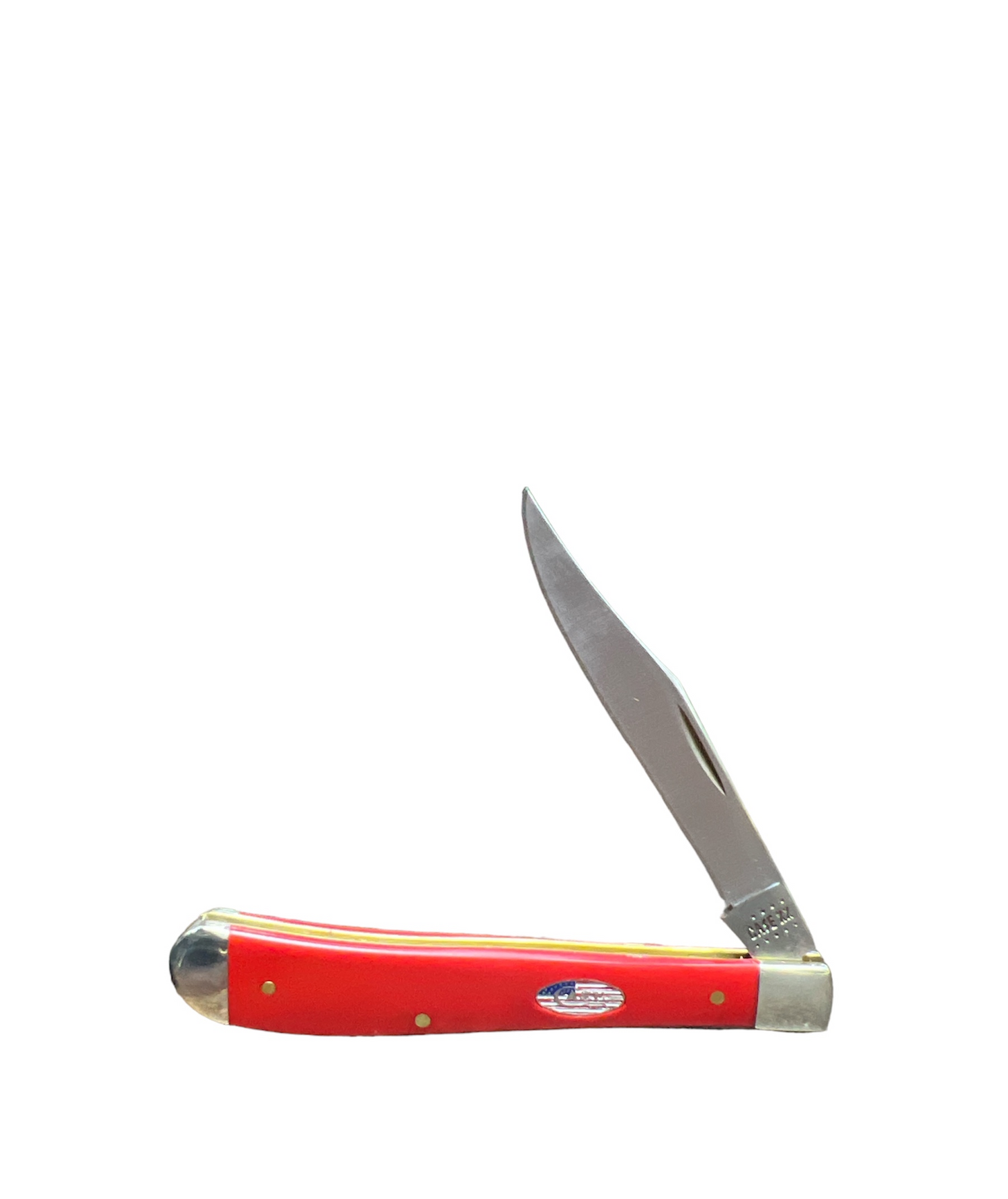 CASE 13459 American Workman Red Synthetic Smooth Slimline Trapper