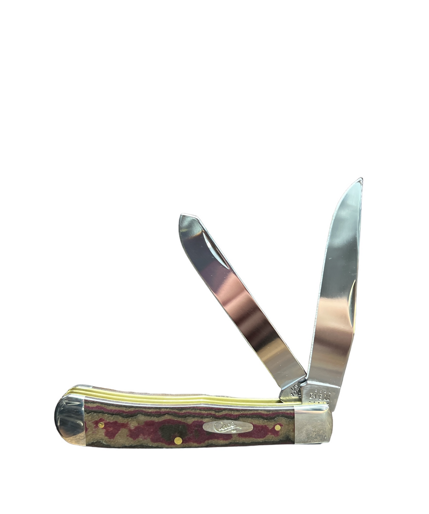 CASE 13620 Richlite Chocolate/brown/red Smooth Trapper