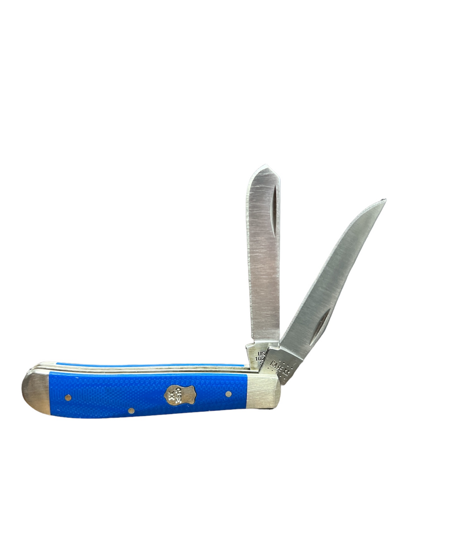 CASE 16741 Blue G-10 Smooth Mini Trapper