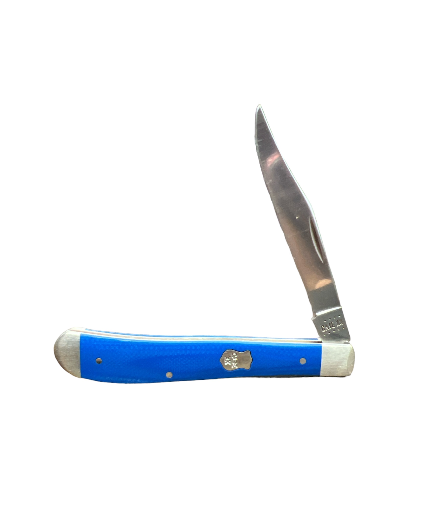 CASE 16746 Blue G-10 Smooth Slimline Trapper