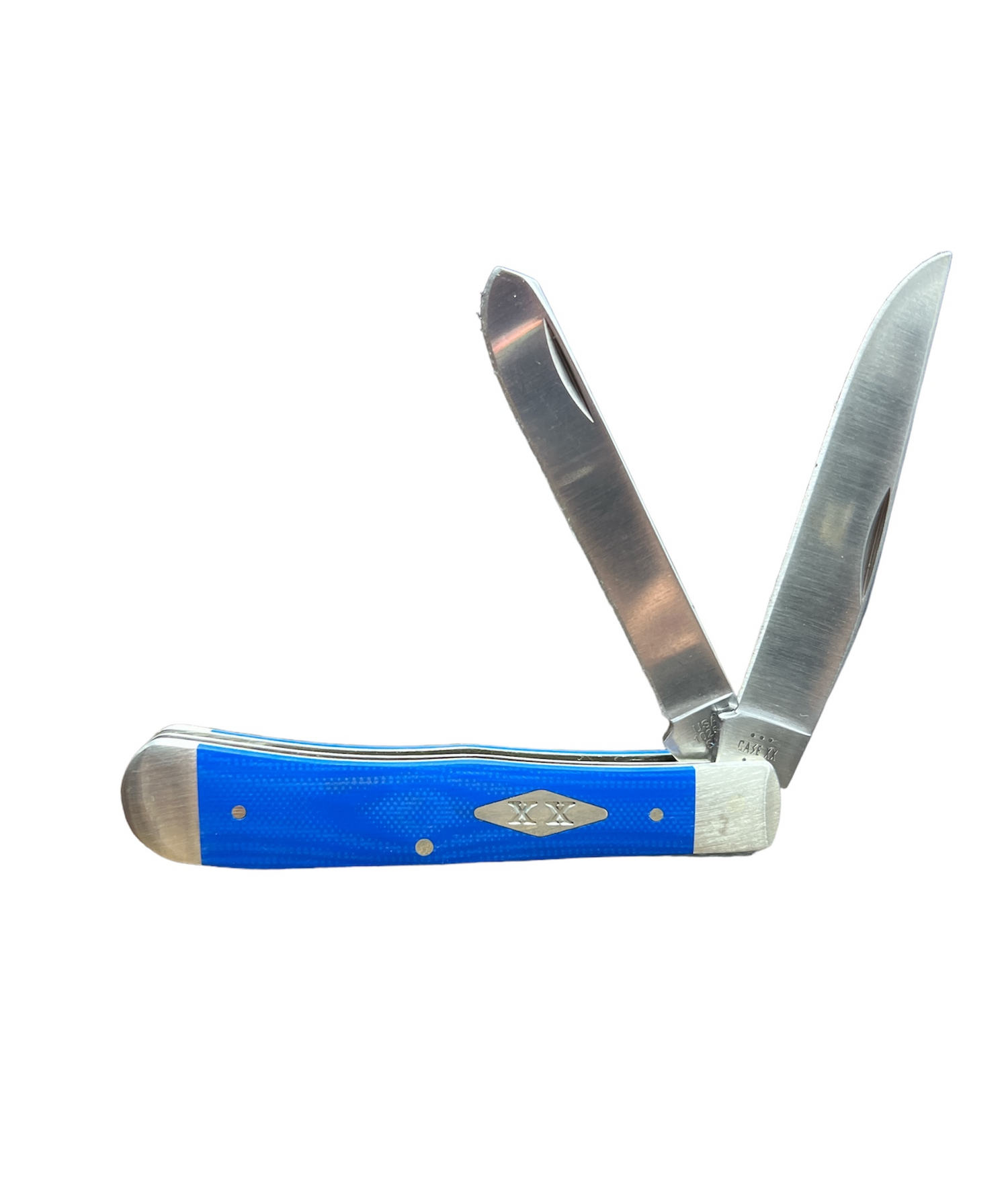 CASE 16750 Blue G-10 Smooth Trapper