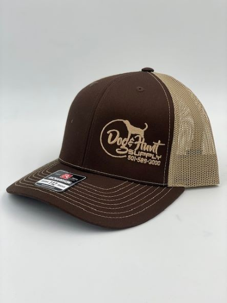 Dog and Hunt Dark Brown w/ Tan Mesh Hat