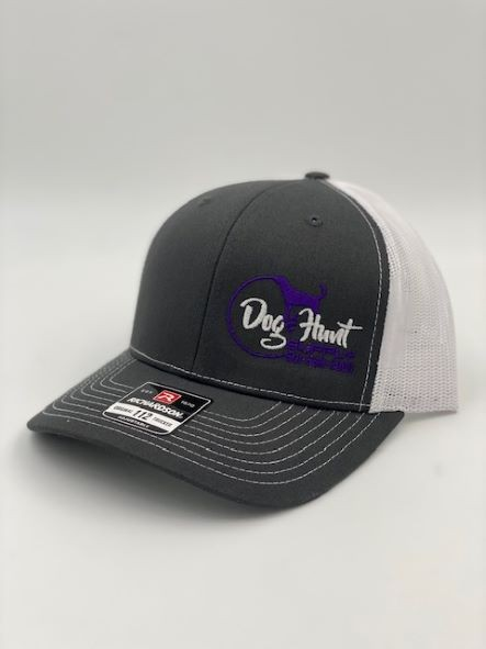 Dog and Hunt Dark Gray/ White Hat