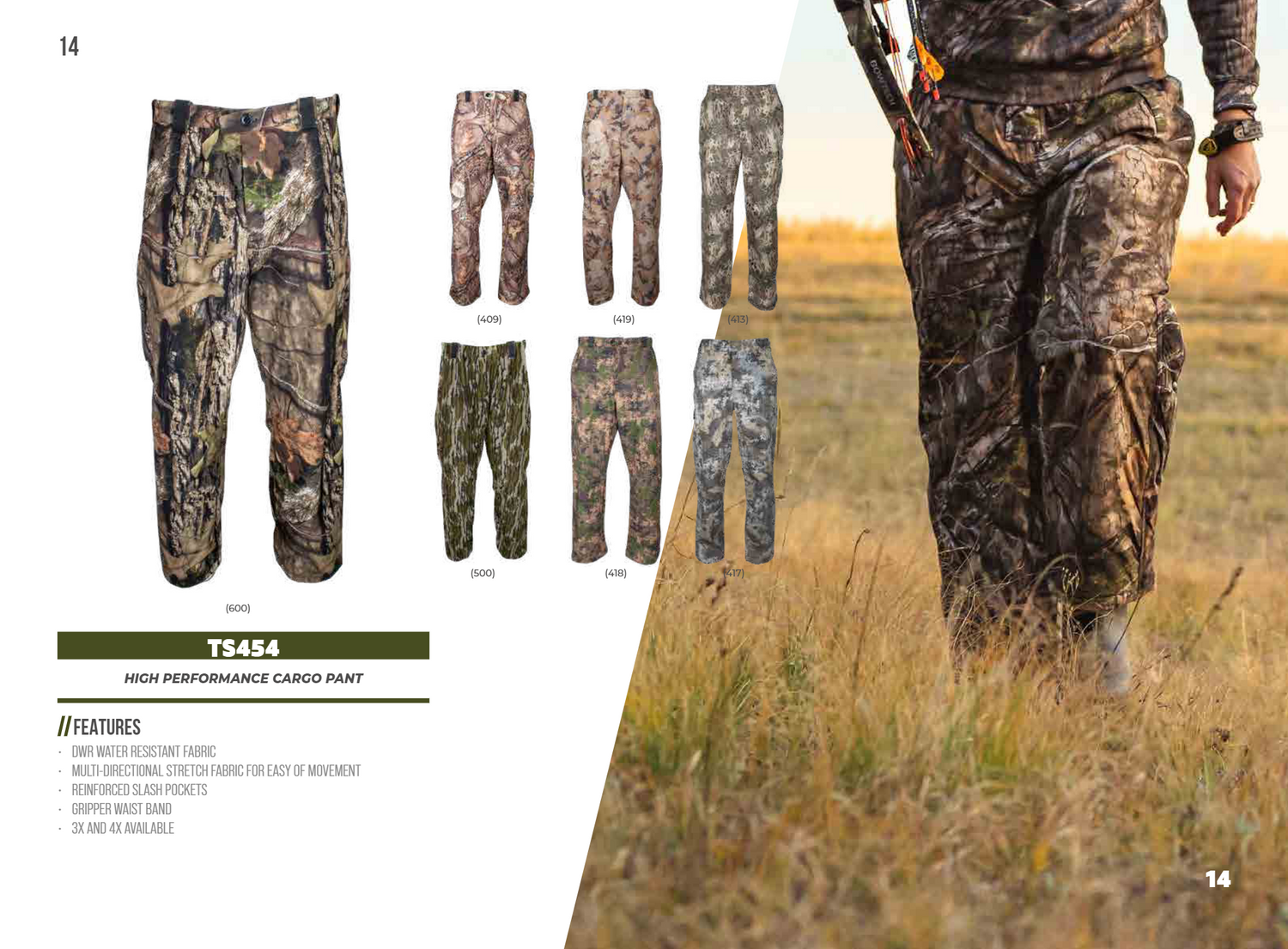 Dog and Hunt's Bottomland Camo Pant