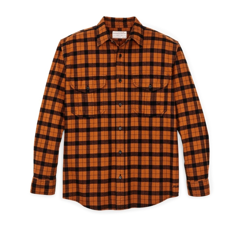 Filson Alaskan Guide Shirt Pecan/Black Plaid