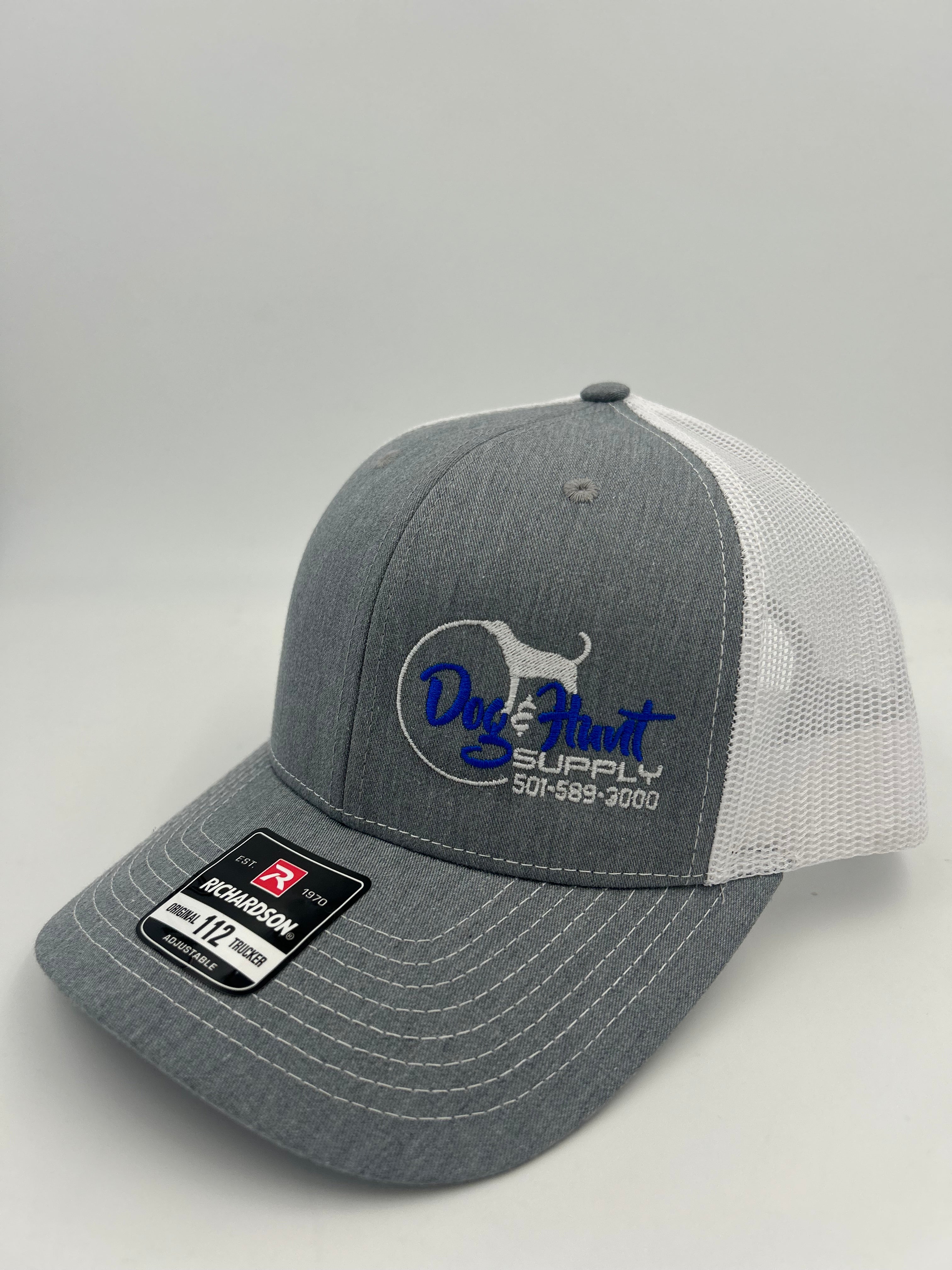 Dog and Hunt Gray w/ White Mesh Hat