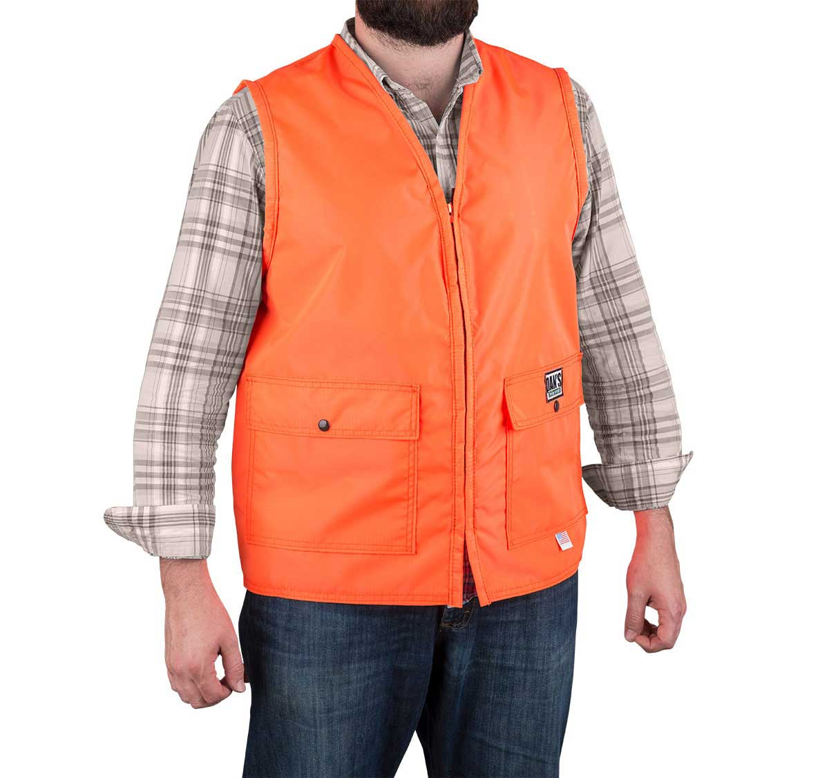 Dan's HD Blaze Orange Vest