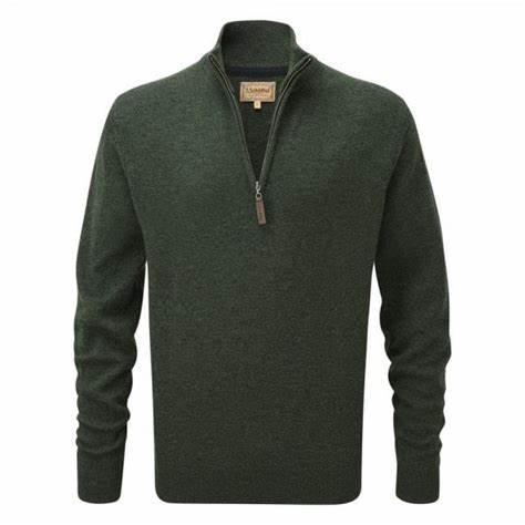 Schoffel Lewis Lambswool 1/4 Zip Jumper