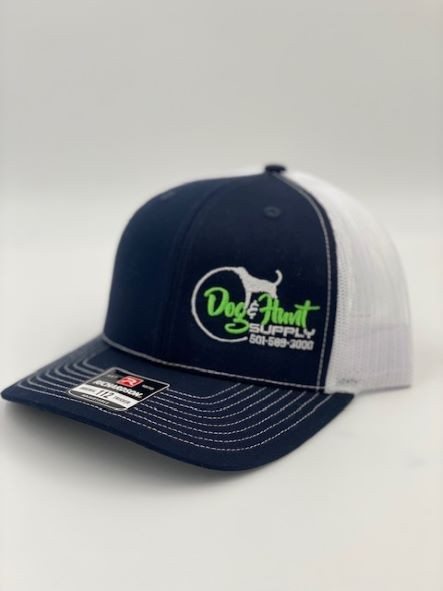 Dog and Hunt Navy Blue w/ White Mesh Hat