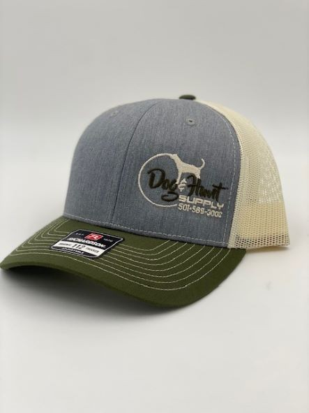 Dog and Hunt Olive/ Gray/ Cream Hat