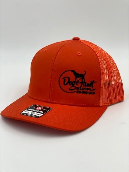 Dog and Hunt Orange w/ Orange Mesh Hat